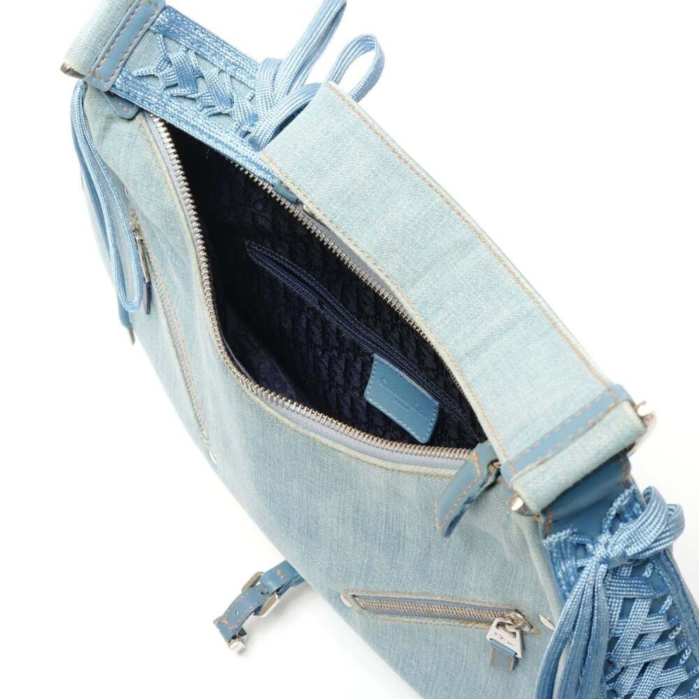 CHRISTIAN DIOR Blue Shoulder Bag - Picture 12 of 14